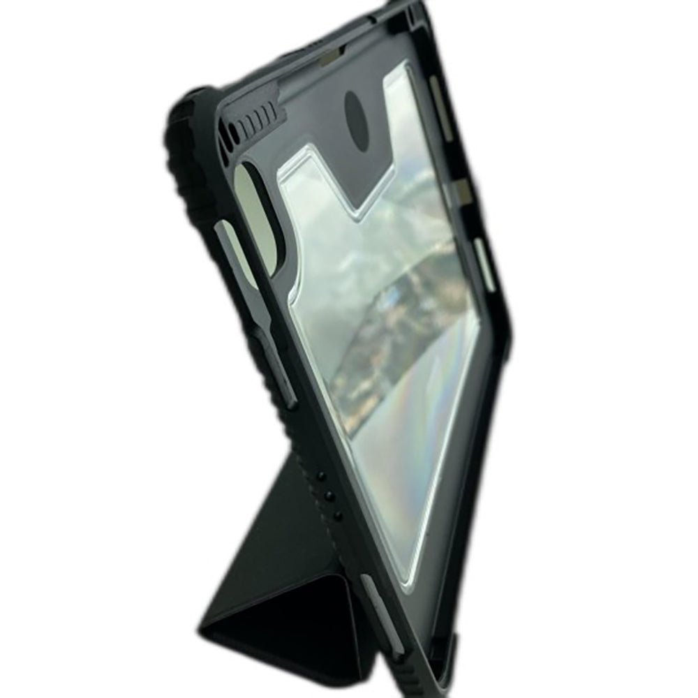 Apple iPad 11.Nesil 2025 Uyumlu Raptic Armor Serisi Airbagli Katlanabilir Standlı Smart Cover Kılıf - raptic