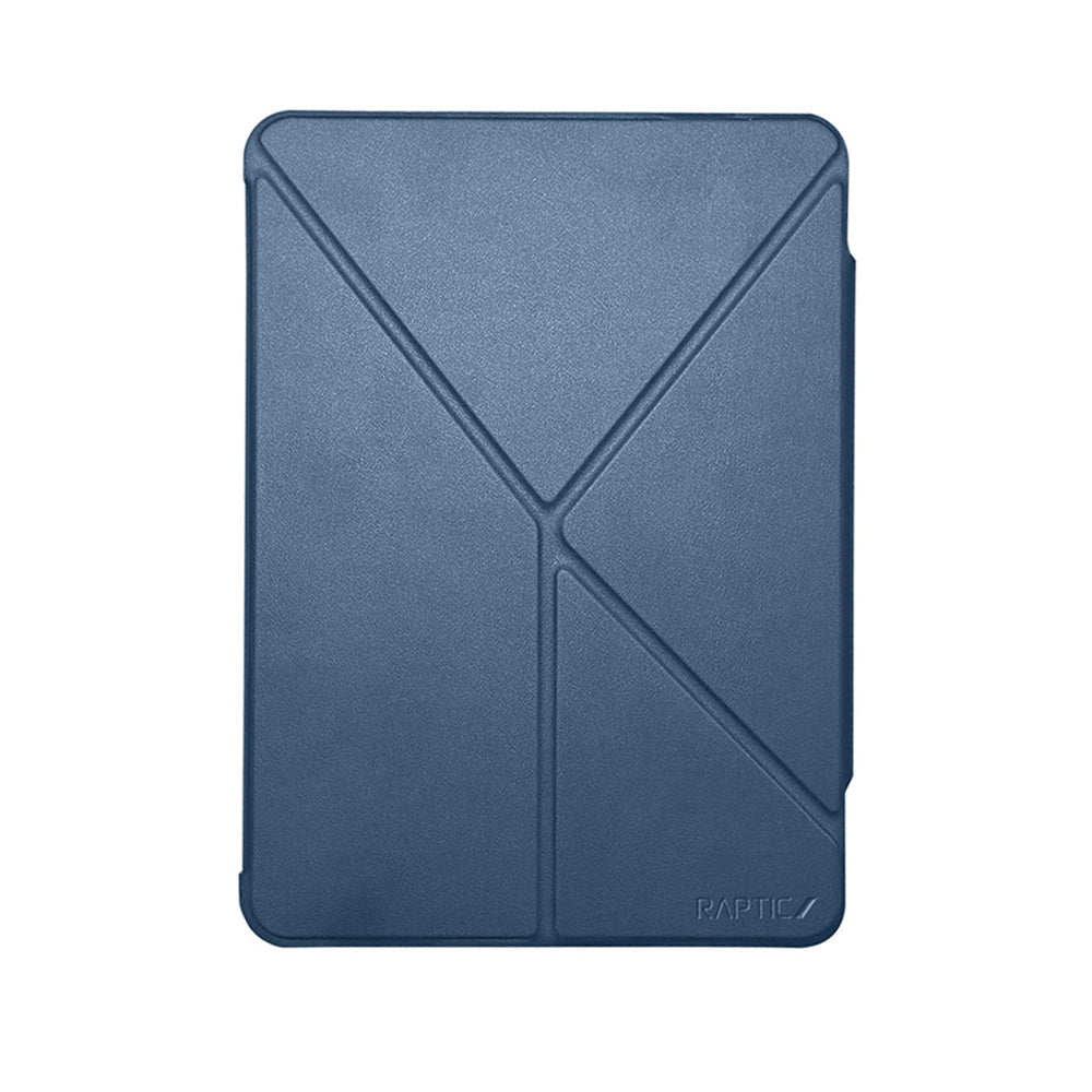 Apple iPad Air 11 2025 M3 Uyumlu Raptic Clear Folio Airbagli Şeffaf Kapaklı Katlanabilir Standlı Kılıf - raptic