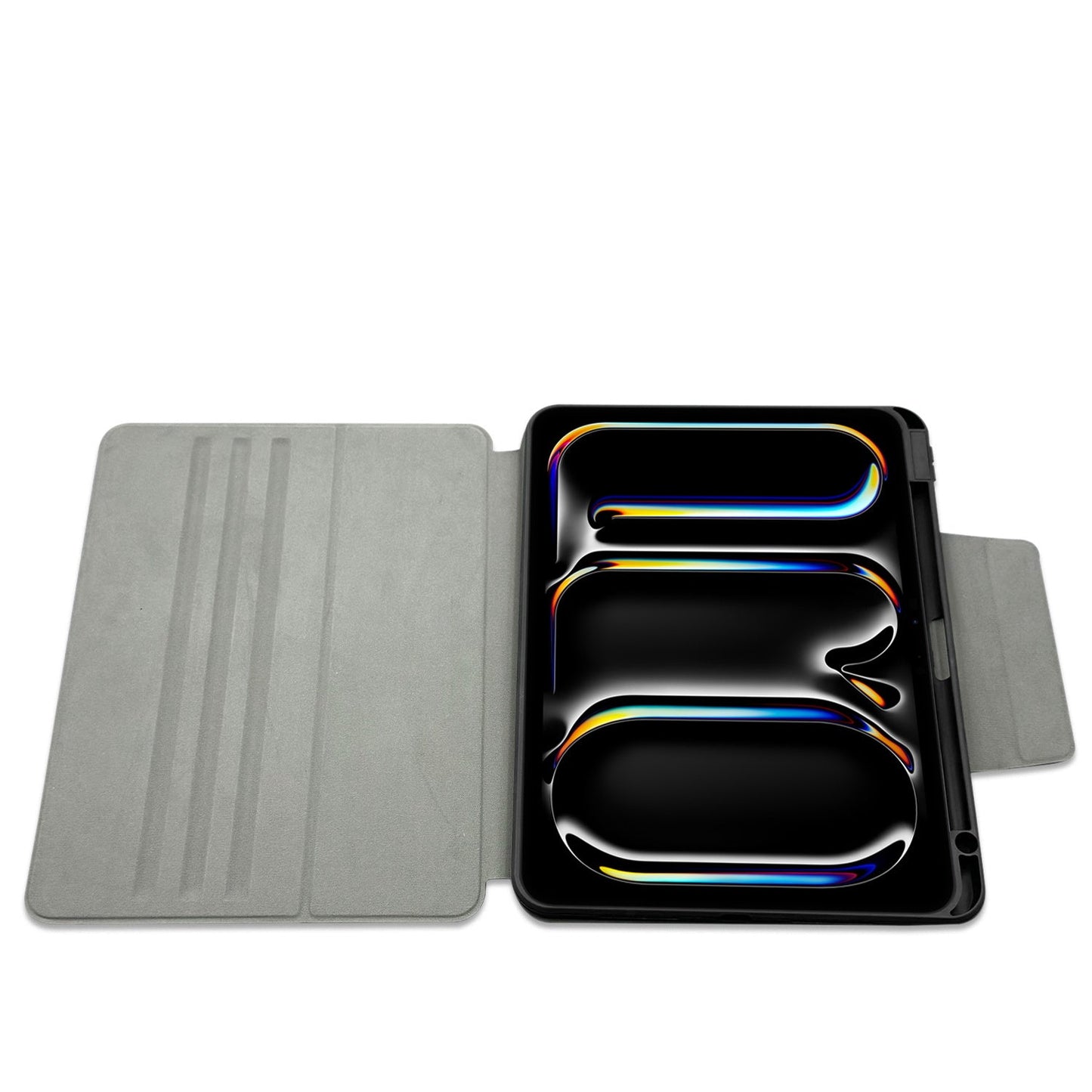 Apple iPad Air 13 2024 Uyumlu Raptic Spin Detachable Folio PU Ayrılabilir Kalem Bölmeli Standlı Kılıf - raptic