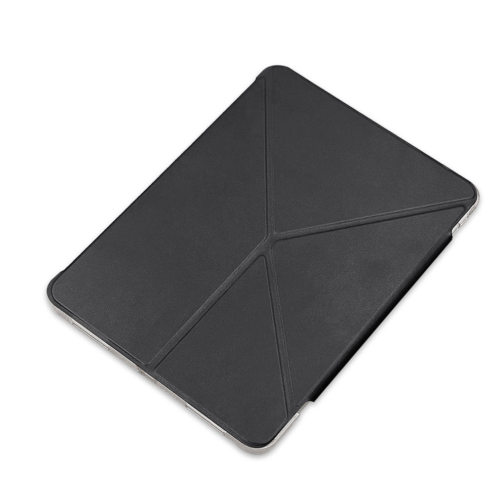 Apple iPad Air 13 2025 M3 Uyumlu Raptic Clear Folio Airbagli Şeffaf Kapaklı Katlanabilir Standlı Kılıf - raptic