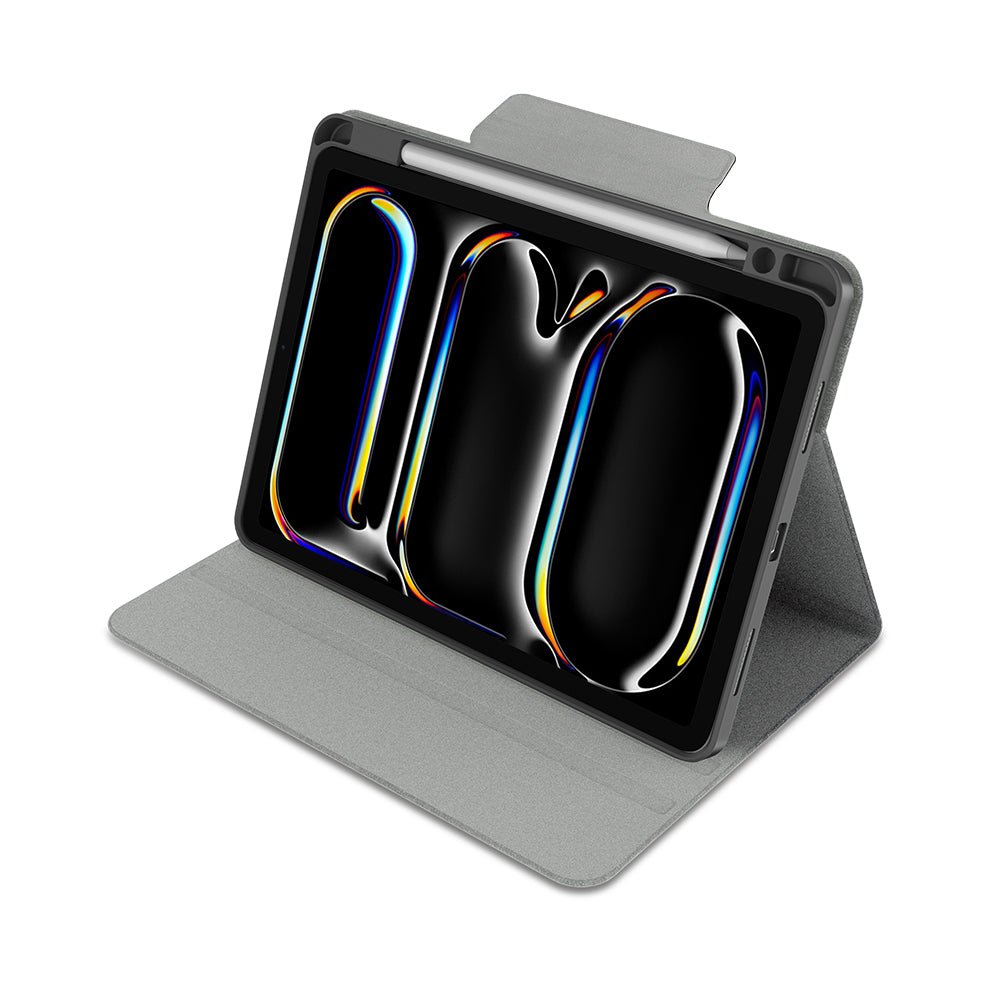 Apple iPad Air 13 2025 M3 Uyumlu Raptic Spin Detachable Folio PU Ayrılabilir Kalem Bölmeli Standlı Kılıf - raptic