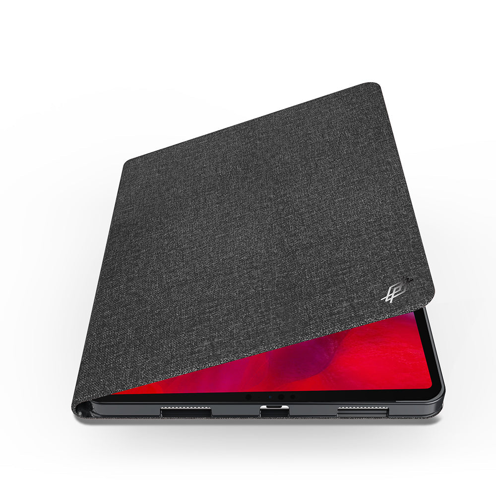 Apple iPad Pro 12.9 2022 M2 Uyumlu Raptic Smartstyle Kalem Bölmeli Standlı Kılıf - raptic