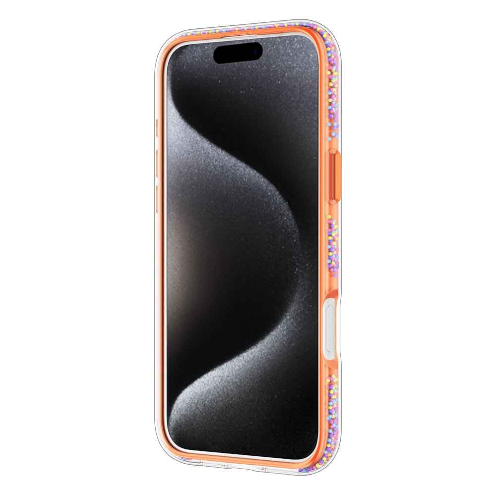 Apple iPhone 16 Pro Max Uyumlu Kılıf Magsafe Şarj Özellikli Raptic AirJoy Serisi Boncuk Tasarımlı 360 Derece Dönebilen Standlı Kapak