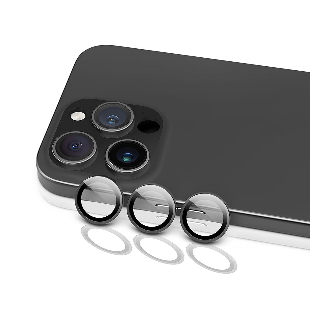 Apple iPhone 16 Pro Max Uyumlu Raptic Armour Serisi Kamera Lens Koruyucu - raptic