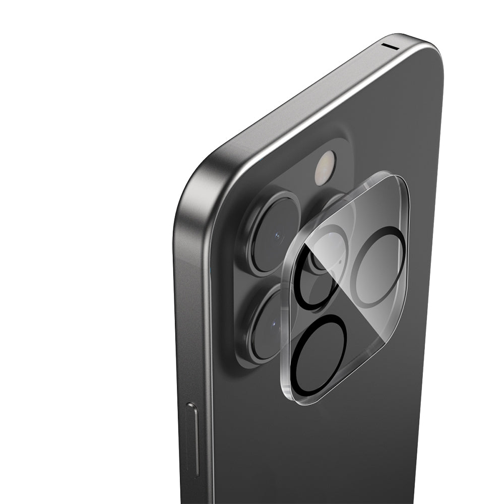 Apple iPhone 16 Pro Max Uyumlu Raptic Glass Serisi Kamera Lens Koruyucu - raptic