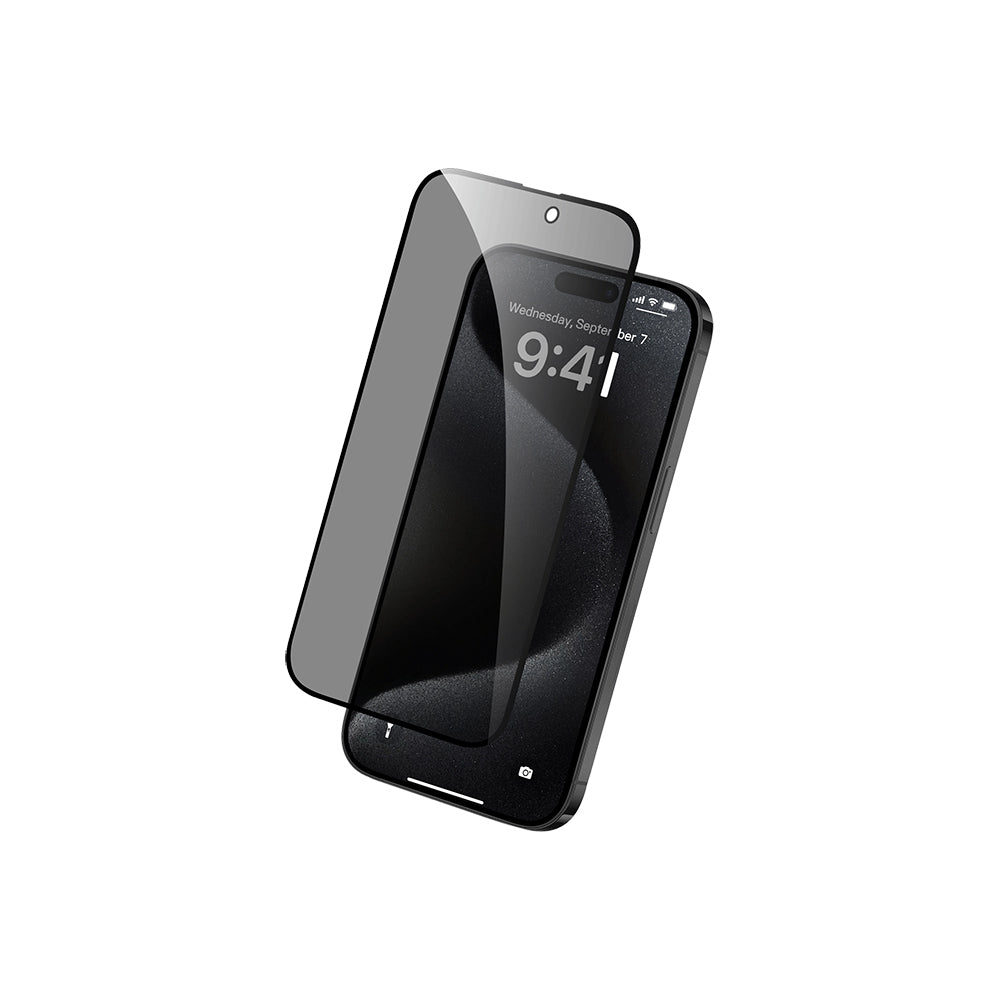 Apple iPhone 16 Pro Max Uyumlu Raptic Hayalet Privacy Temperli Cam Ekran Koruyucu - raptic