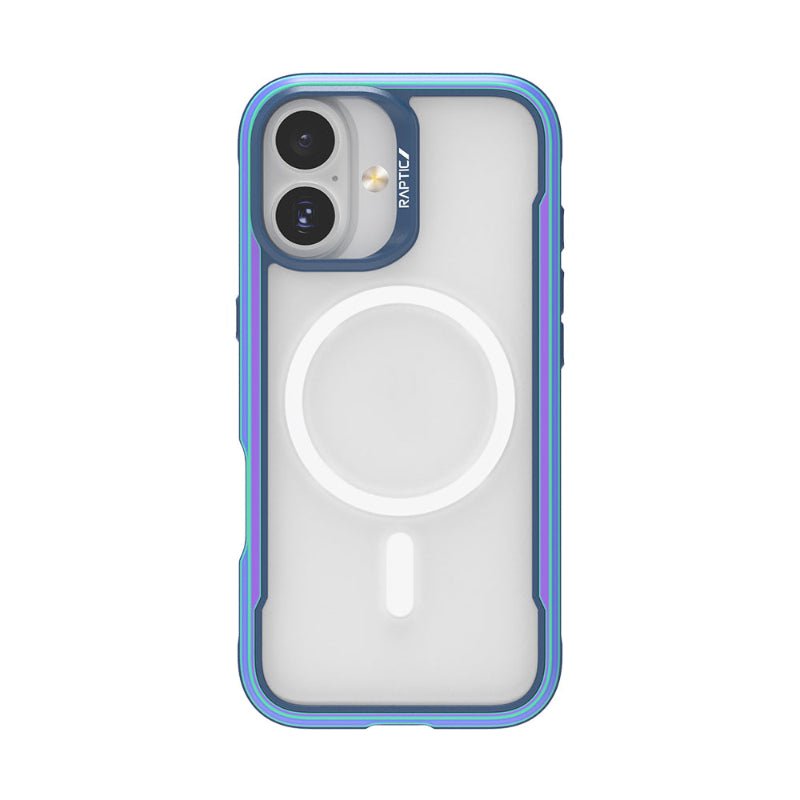 Apple iPhone 17 Kılıf M - safe Şarj Özellikli Airbagli Raptic Shield Serisi Şeffaf Arka Yüzey Kapak - raptic