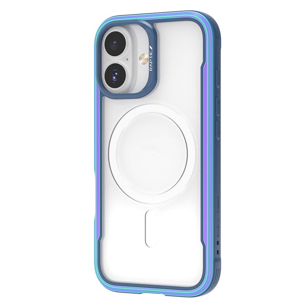 Apple iPhone 17 Kılıf M - safe Şarj Özellikli Airbagli Raptic Shield Serisi Şeffaf Arka Yüzey Kapak - raptic