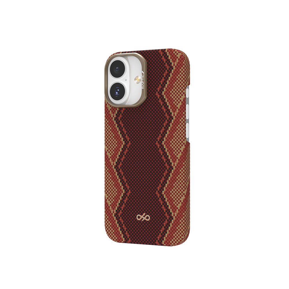 Apple iPhone 17 Kılıf M - safe Şarj Özellikli Raptic Aramid Skin Bionic Serisi Kapak - raptic