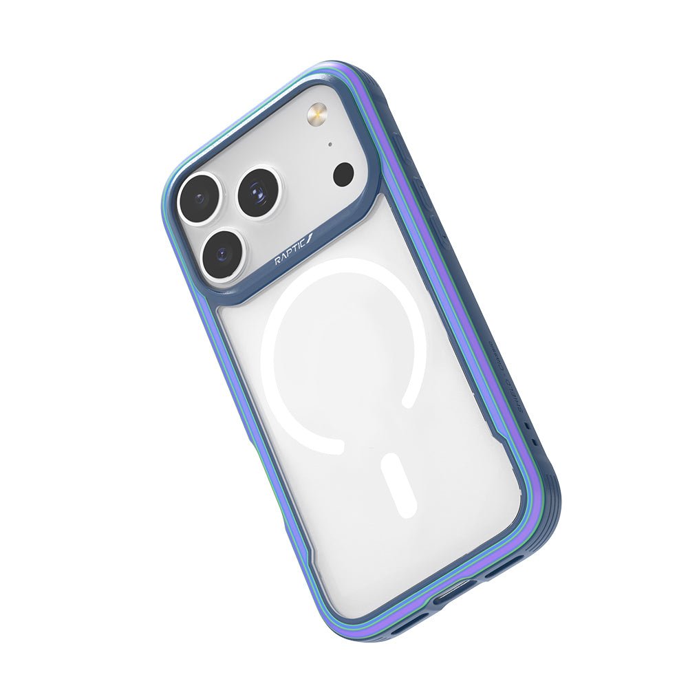 Apple iPhone 17 Pro Max Kılıf M - safe Şarj Özellikli Airbagli Raptic Shield Serisi Şeffaf Arka Yüzey Kapak - raptic