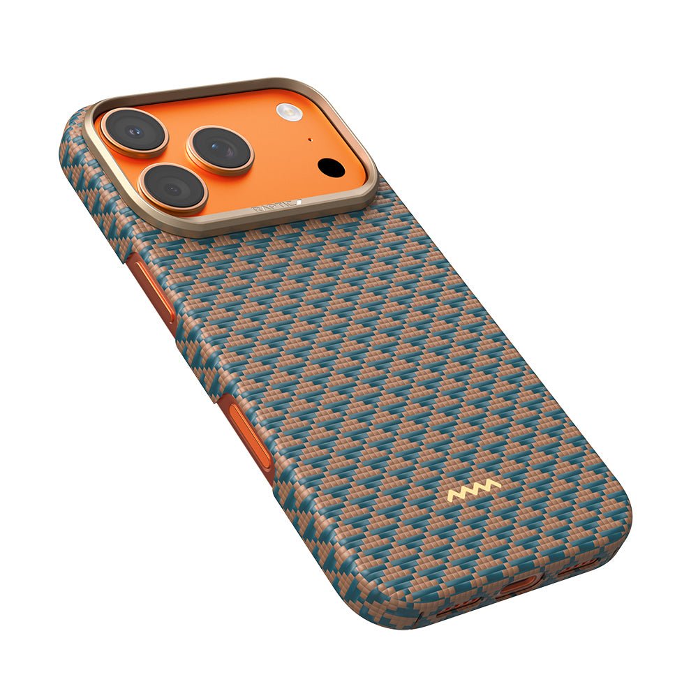 Apple iPhone 17 Pro Max Kılıf M - safe Şarj Özellikli Raptic Aramid Skin Origin Serisi Kapak - raptic