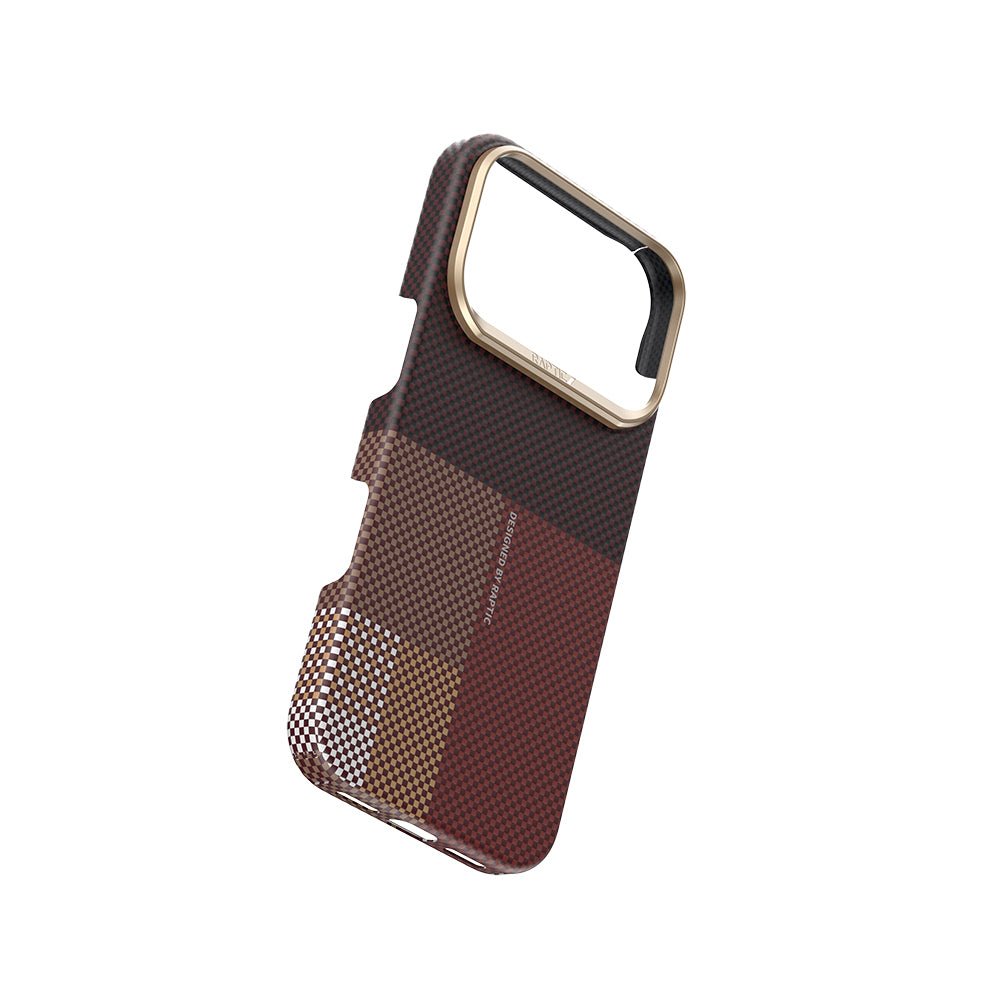 Apple iPhone 17 Pro Max Kılıf M - safe Şarj Özellikli Raptic Aramid Skin Transform Serisi Kapak - raptic
