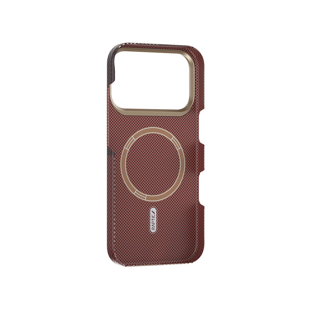 Apple iPhone 17 Pro Max Kılıf M - safe Şarj Özellikli Raptic Aramid Skin Transform Serisi Kapak - raptic