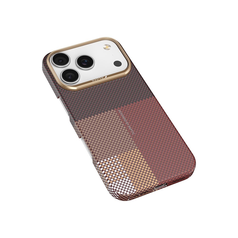 Apple iPhone 17 Pro Max Kılıf M - safe Şarj Özellikli Raptic Aramid Skin Transform Serisi Kapak - raptic