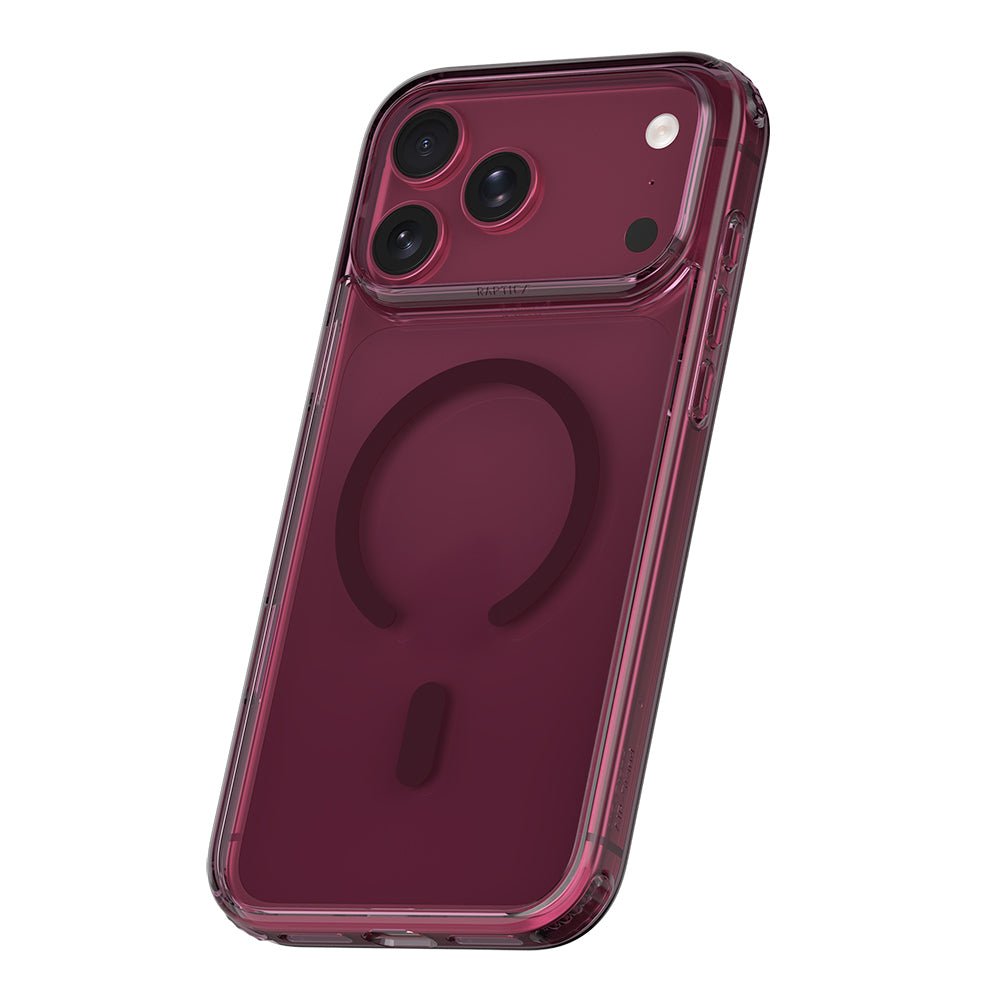 Apple iPhone 18 Pro Max Kılıf M-Safe Şarj Özellikli Raptic Air Clear Serisi Airbagli Şeffaf Kapak