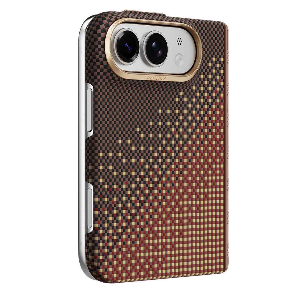 Raptic iPhone Duo Aramid SkinPro Serenity kılıf, MagSafe uyumlu
