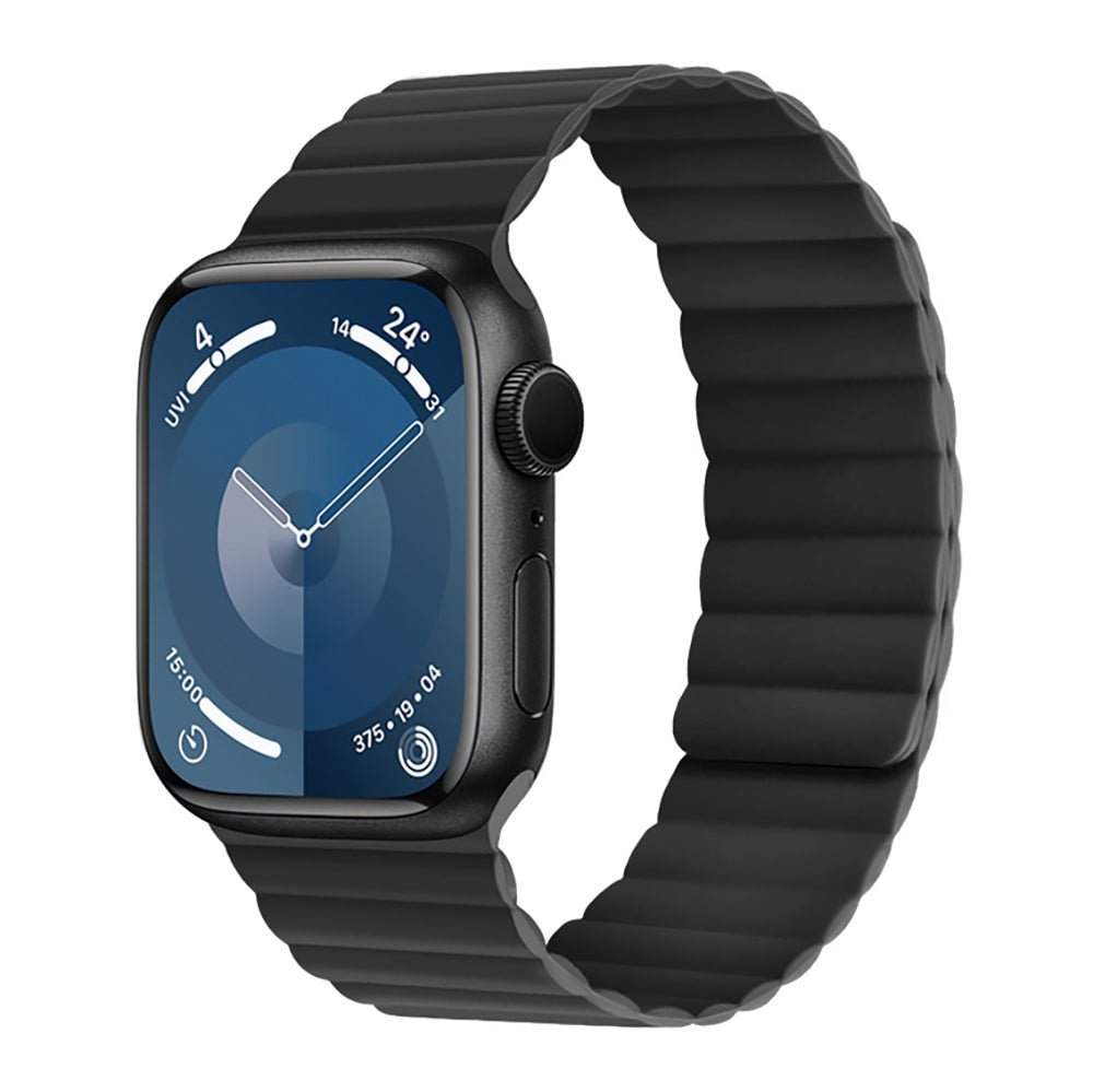 Apple Watch 10 46mm Uyumlu Kordon Raptic Magnetik Tak Çıkar Silikon Strap Kayış - raptic