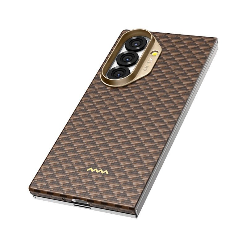 Galaxy Z Fold 7 Kılıf M - safe Şarj Özellikli Raptic Aramid Skin Origin Serisi Kapak - raptic