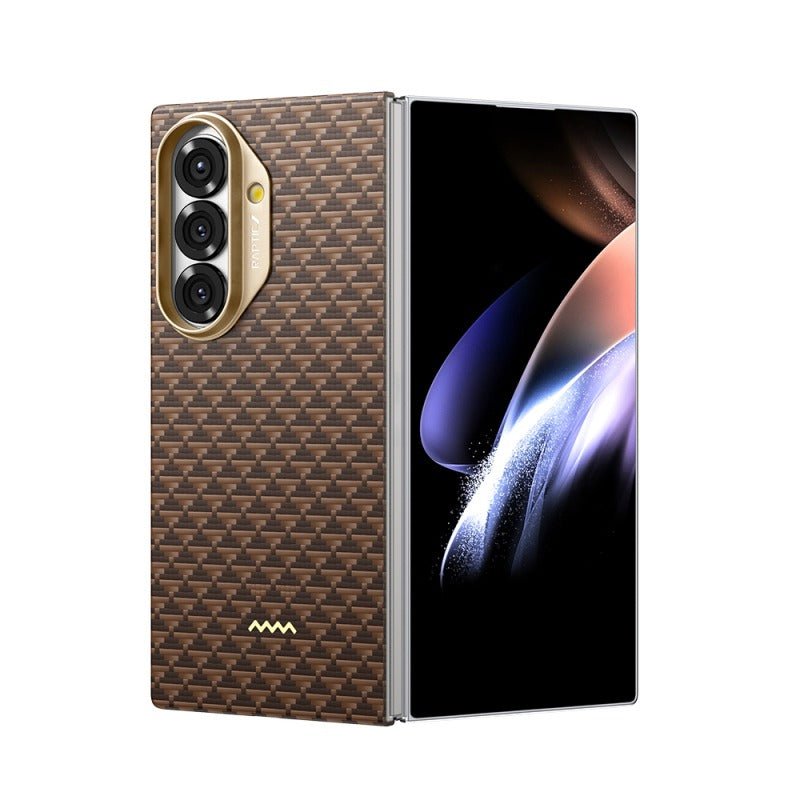Galaxy Z Fold 7 Kılıf M - safe Şarj Özellikli Raptic Aramid Skin Origin Serisi Kapak - raptic