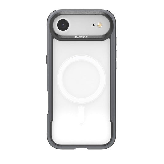 Apple iPhone 17 Air Kılıf M - safe Şarj Özellikli Airbagli Raptic Shield Serisi Şeffaf Arka Yüzey Kapak - raptic