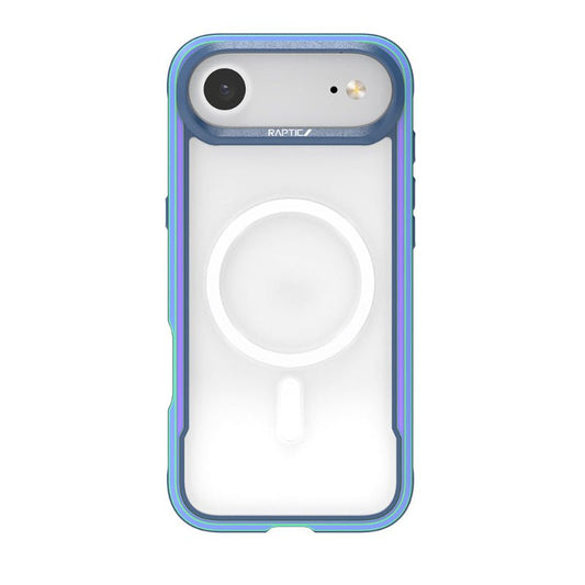 Apple iPhone 17 Air Kılıf M - safe Şarj Özellikli Airbagli Raptic Shield Serisi Şeffaf Arka Yüzey Kapak - raptic