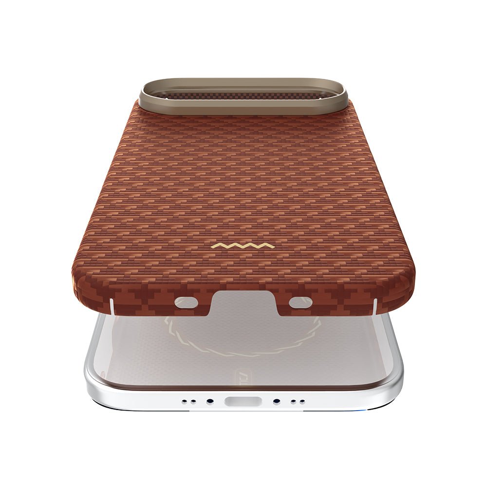 Apple iPhone 17 Air Kılıf M - safe Şarj Özellikli Raptic Aramid Skin Origin Serisi Kapak - raptic