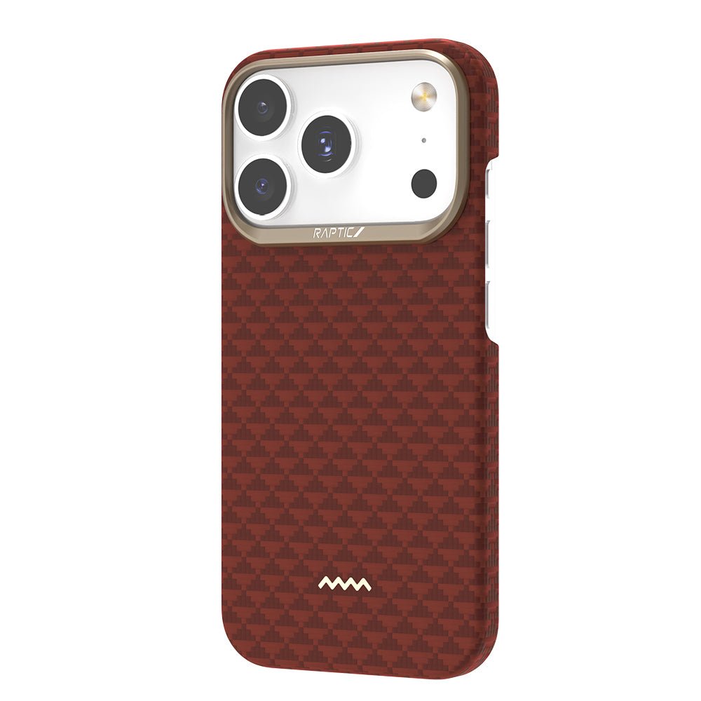Apple iPhone 17 Pro Kılıf M - safe Şarj Özellikli Raptic Aramid Skin Origin Serisi Kapak - raptic