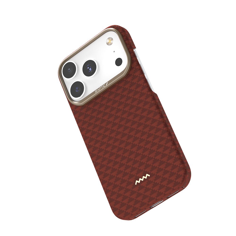 Apple iPhone 17 Pro Kılıf M - safe Şarj Özellikli Raptic Aramid Skin Origin Serisi Kapak - raptic
