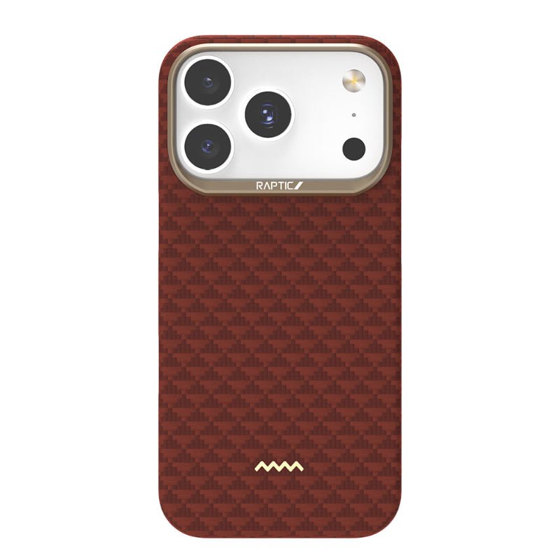 Apple iPhone 17 Pro Kılıf M - safe Şarj Özellikli Raptic Aramid Skin Origin Serisi Kapak - raptic