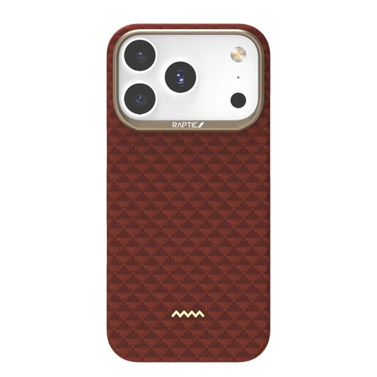 Apple iPhone 17 Pro Kılıf M - safe Şarj Özellikli Raptic Aramid Skin Origin Serisi Kapak - raptic