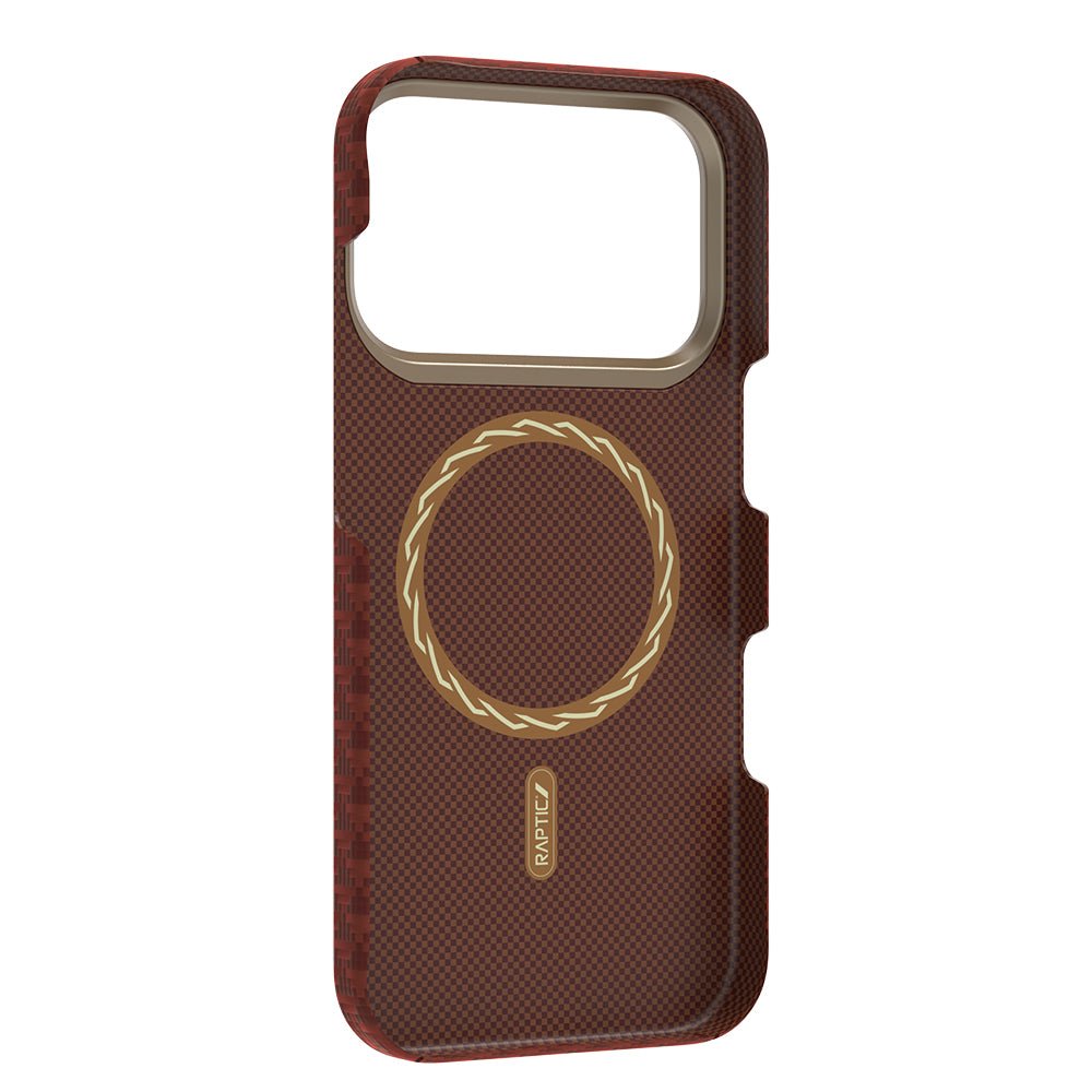Apple iPhone 17 Pro Kılıf M - safe Şarj Özellikli Raptic Aramid Skin Origin Serisi Kapak - raptic