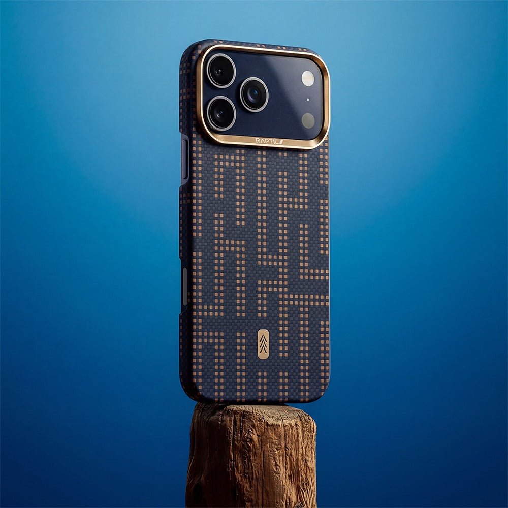 Apple iPhone 17 Pro Kılıf M - safe Şarj Özellikli Raptic Aramid Skin Serisi Kapak - raptic