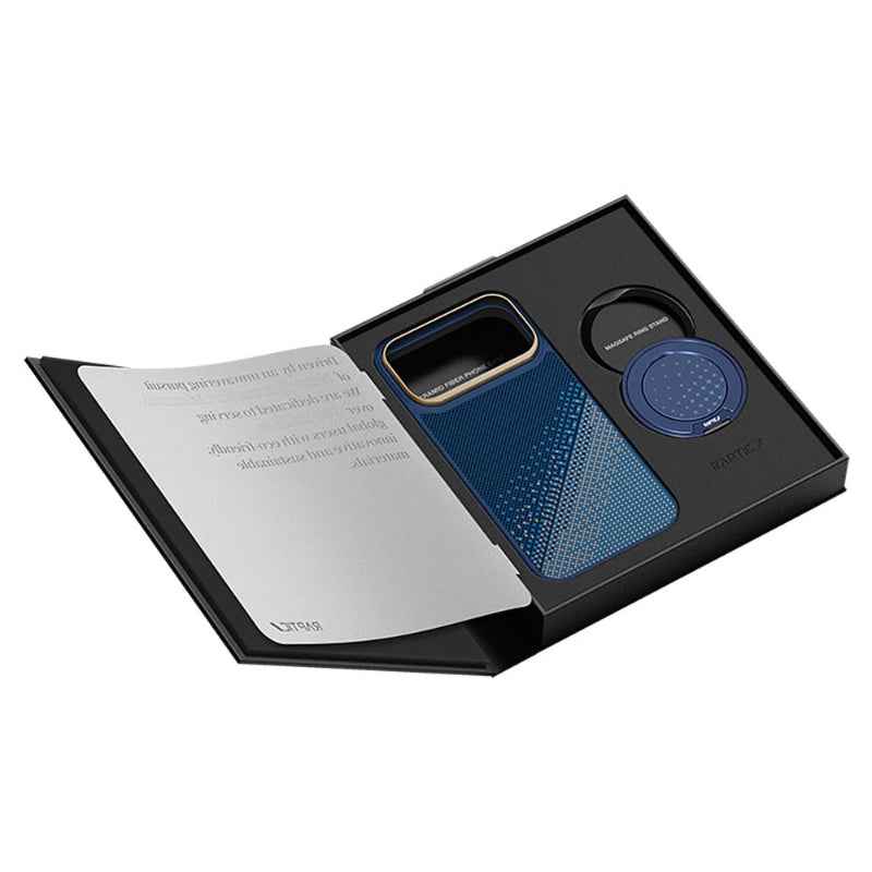 Apple iPhone 17 Pro Kılıf Raptic 2in1 Bundle Kit Aramid Skin Serenity Serisi Stand ve Kapak - raptic