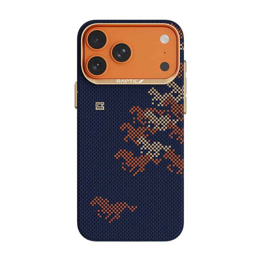 Apple iPhone 17 Pro Max Kılıf M - safe Şarj Özellikli Raptic Aramid Skin Chivalry Serisi Kapak - raptic