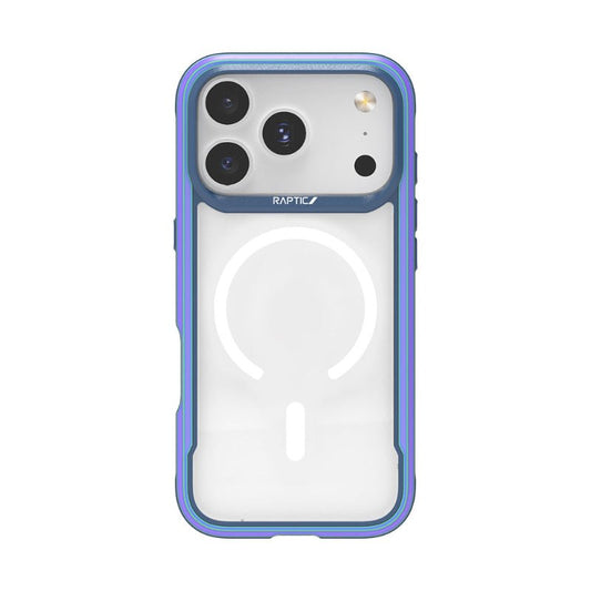 Apple iPhone 17 Pro Max Kılıf M - safe Şarj Özellikli Airbagli Raptic Shield Serisi Şeffaf Arka Yüzey Kapak - raptic