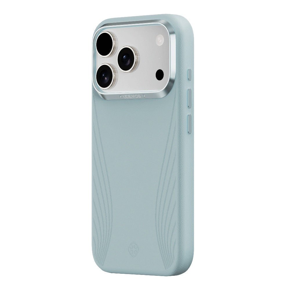 Apple iPhone 17 Pro Max Kılıf M - Safe Şarj Özellikli Çizgili Udemos Freedom Serisi Kapak - raptic