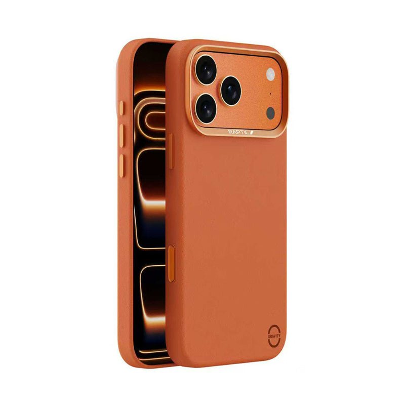 iPhone 17 Pro Max kılıf - M-Safe Şarj Özellikli Polimerik Deri