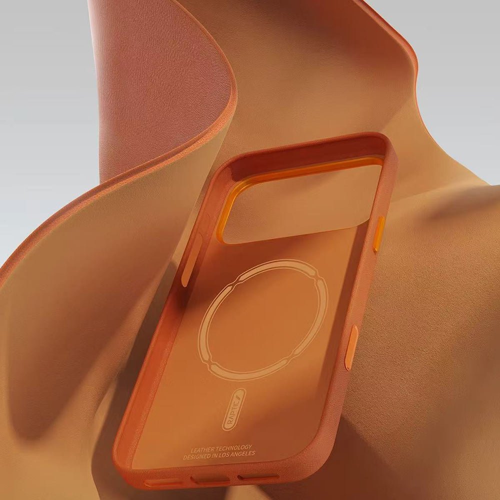 Apple iPhone 17 Pro Max Kılıf M - Safe Şarj Özellikli Polimerik Deri Raptic Urban Nano Kapak - raptic