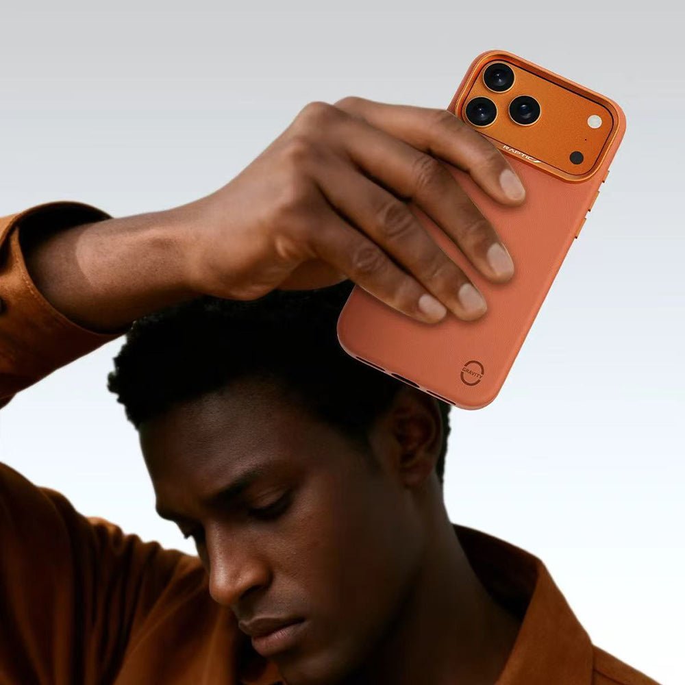 Apple iPhone 17 Pro Max Kılıf M - Safe Şarj Özellikli Polimerik Deri Raptic Urban Nano Kapak - raptic