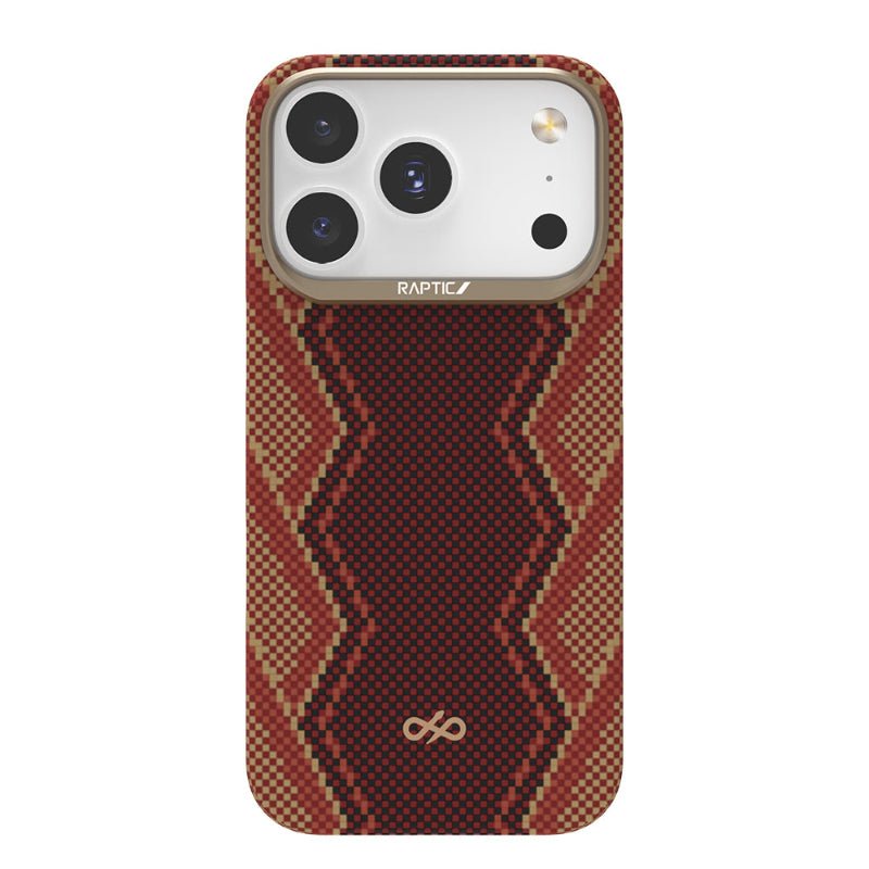 Apple iPhone 17 Pro Max Kılıf M - safe Şarj Özellikli Raptic Aramid Skin Bionic Serisi Kapak - raptic