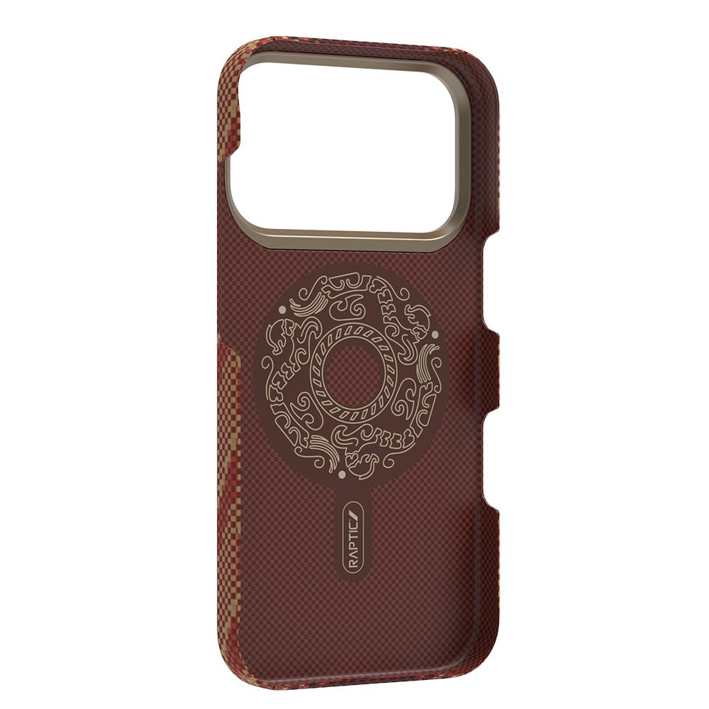 Apple iPhone 17 Pro Max Kılıf M - safe Şarj Özellikli Raptic Aramid Skin Bionic Serisi Kapak - raptic