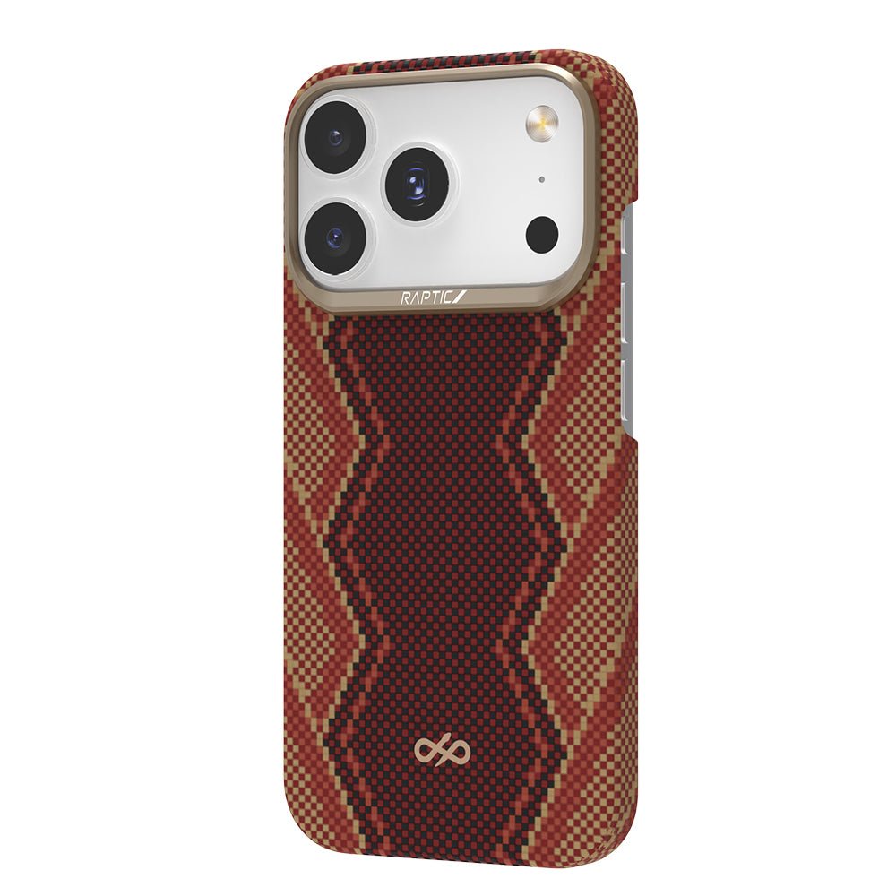 Apple iPhone 17 Pro Max Kılıf M - safe Şarj Özellikli Raptic Aramid Skin Bionic Serisi Kapak - raptic