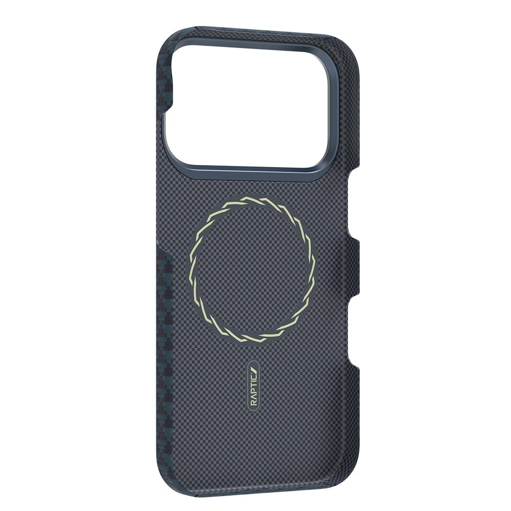 Apple iPhone 17 Pro Max Kılıf M - safe Şarj Özellikli Raptic Aramid Skin Origin Serisi Kapak - raptic