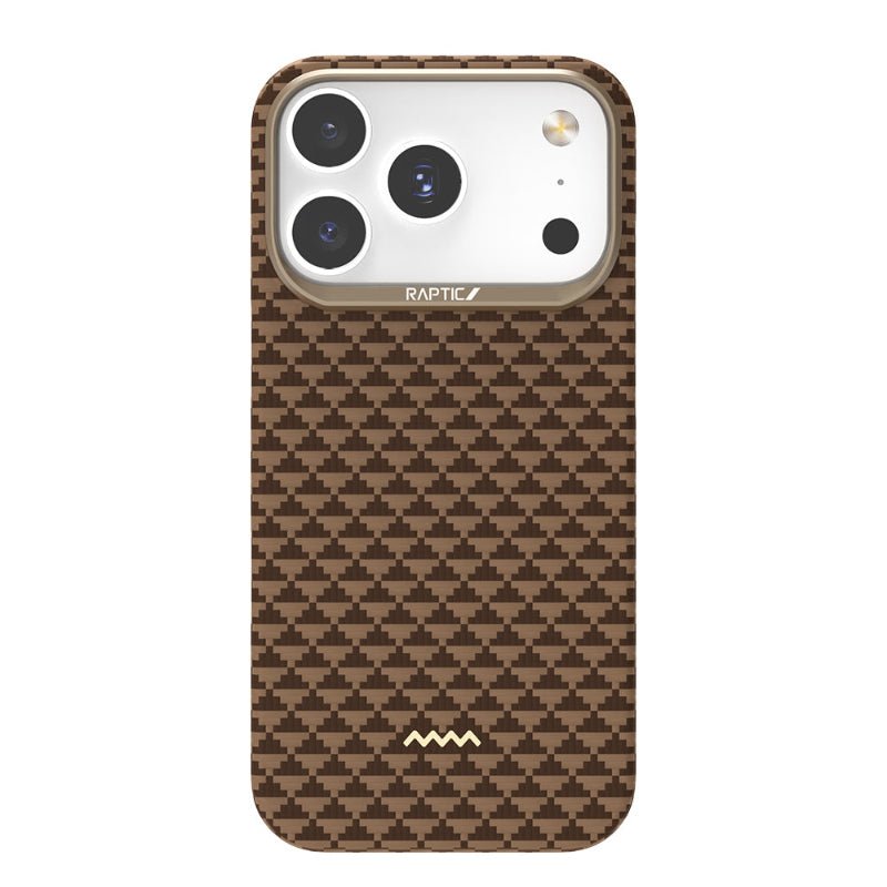 Apple iPhone 17 Pro Max Kılıf M - safe Şarj Özellikli Raptic Aramid Skin Origin Serisi Kapak - raptic