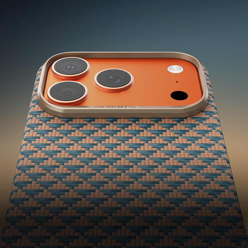 Apple iPhone 17 Pro Max Kılıf M - safe Şarj Özellikli Raptic Aramid Skin Origin Serisi Kapak - raptic