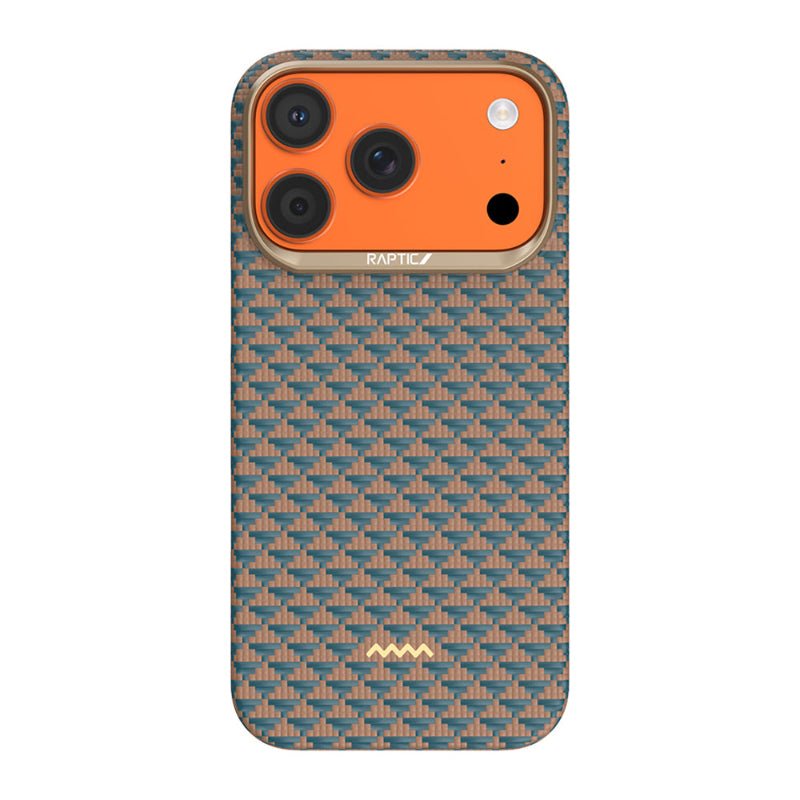Apple iPhone 17 Pro Max Kılıf M - safe Şarj Özellikli Raptic Aramid Skin Origin Serisi Kapak - raptic