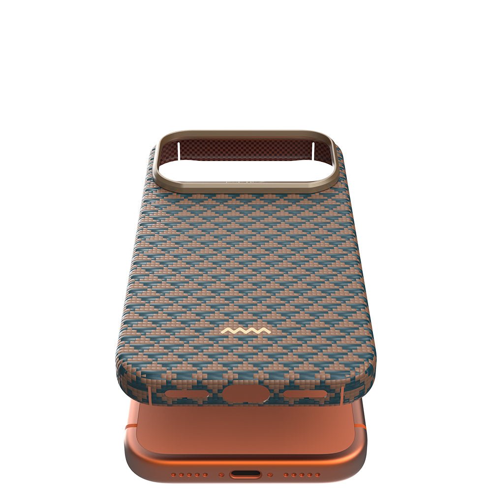 Apple iPhone 17 Pro Max Kılıf M - safe Şarj Özellikli Raptic Aramid Skin Origin Serisi Kapak - raptic