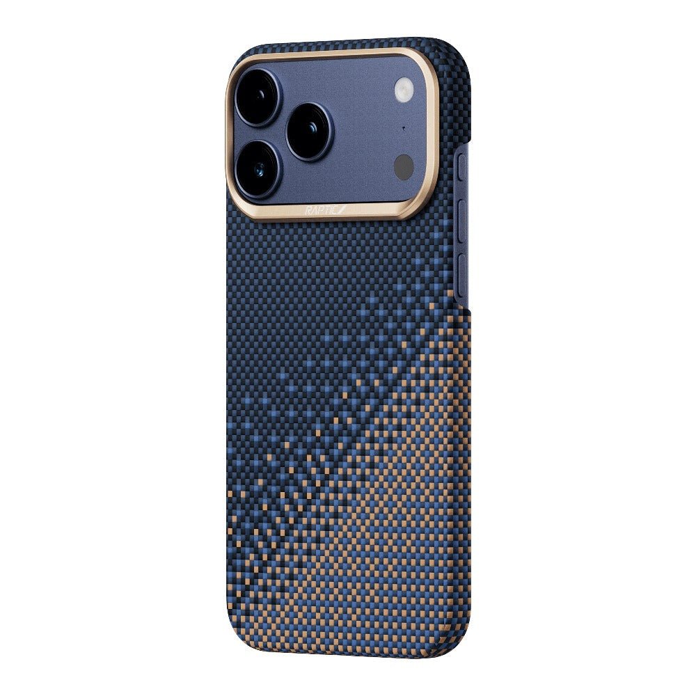 Apple iPhone 17 Pro Max Kılıf M - safe Şarj Özellikli Raptic Aramid Skin Serenity Serisi Kapak - raptic