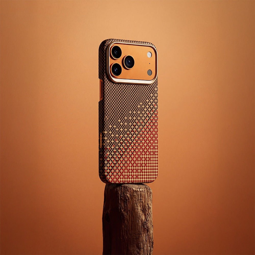 Apple iPhone 17 Pro Max Kılıf M - safe Şarj Özellikli Raptic Aramid Skin Serenity Serisi Kapak - raptic