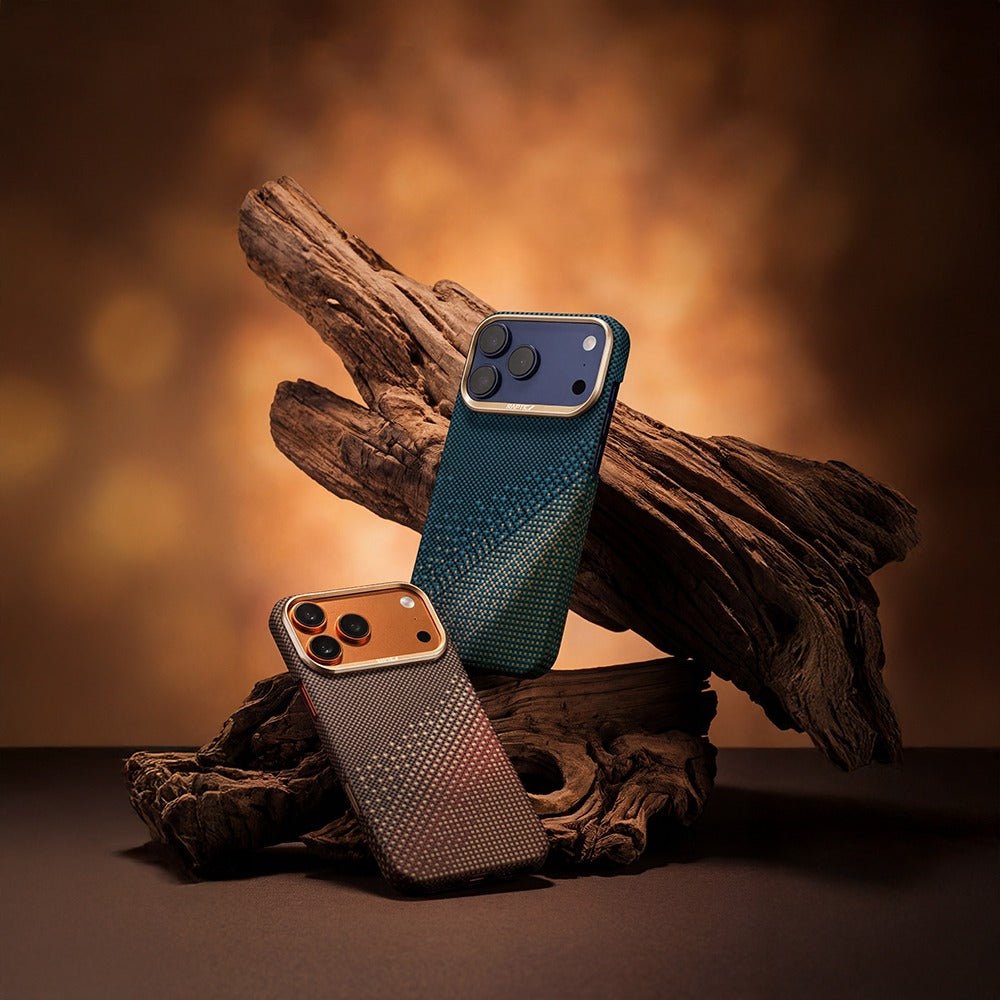 Apple iPhone 17 Pro Max Kılıf M - safe Şarj Özellikli Raptic Aramid Skin Serenity Serisi Kapak - raptic